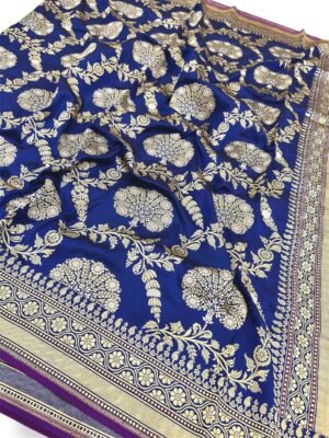 Handwoven Katan Silk Saree