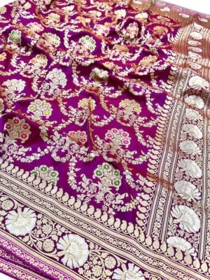 Banarasi Handwoven Katan Silk Saree