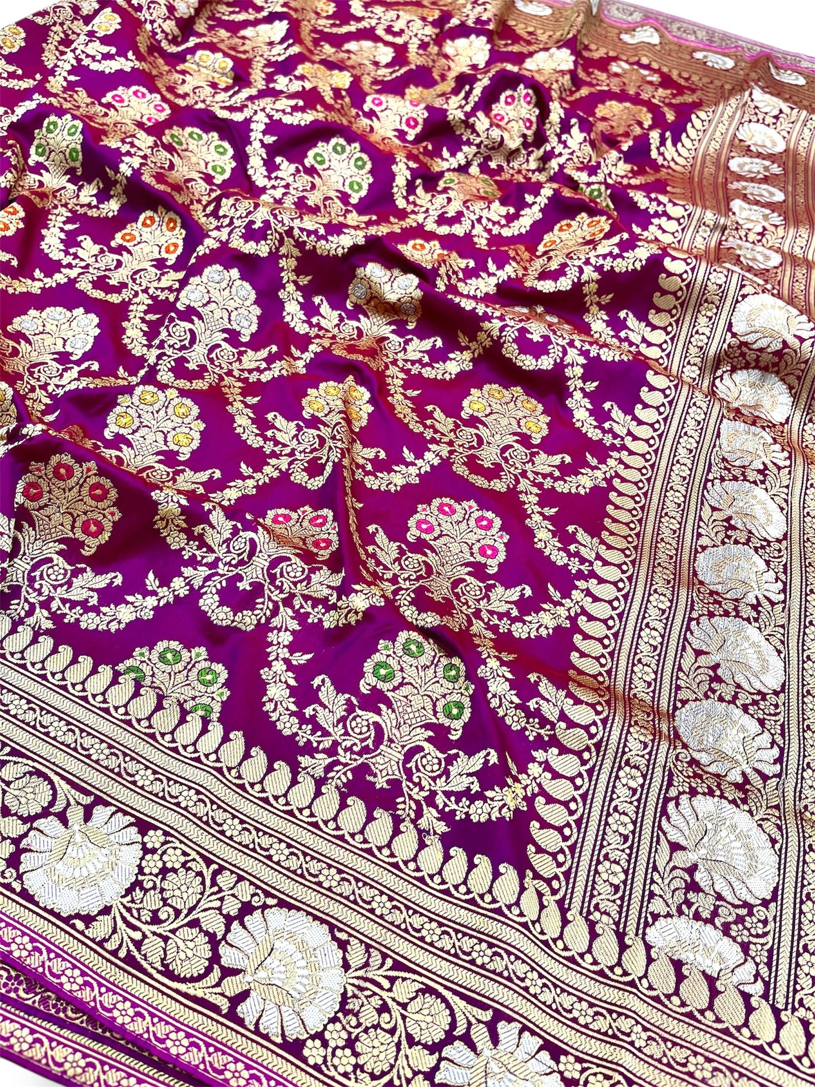Banarasi Handwoven Katan Silk Saree