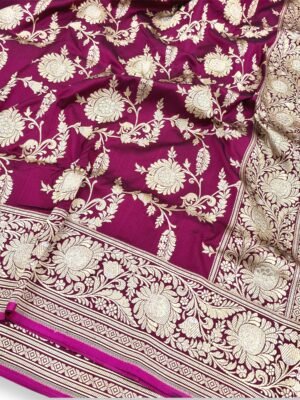Banarasi Handwoven Katan Silk Saree