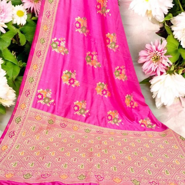 Bridal Collection Traditional Banarasi Dola Silk Saree