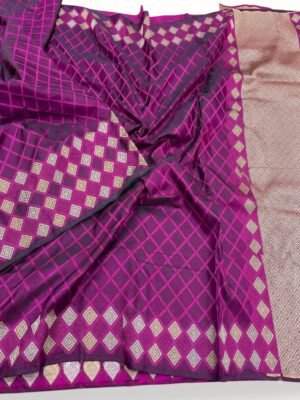 Banarasi Mashroo Silk Saree