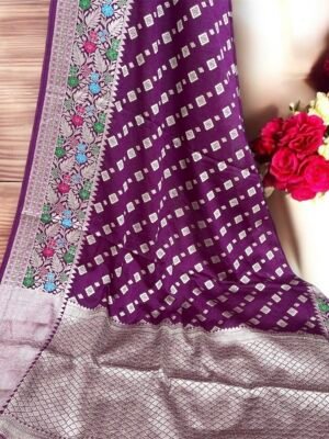 Georgette Silk Banarasi Saree