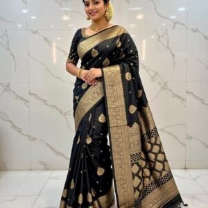 Premium Traditional Banarasi Viscose Silk Saree