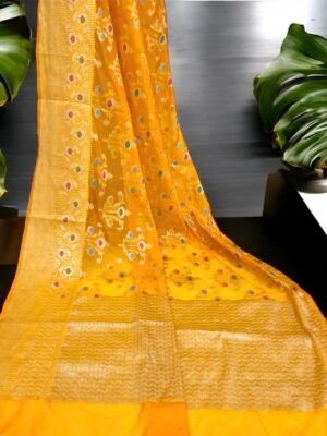 Georgette Silk Banarasi Saree