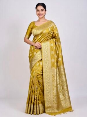 Banarasi Soft Viscose Silk Saree