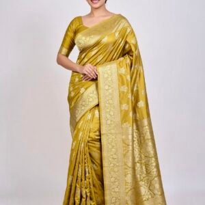 Banarasi Soft Viscose Silk Saree