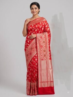 Banarasi Georgette Silk Jacquard Sarees