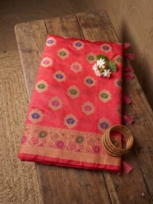 Premium Banarasi Dupion Silk Saree